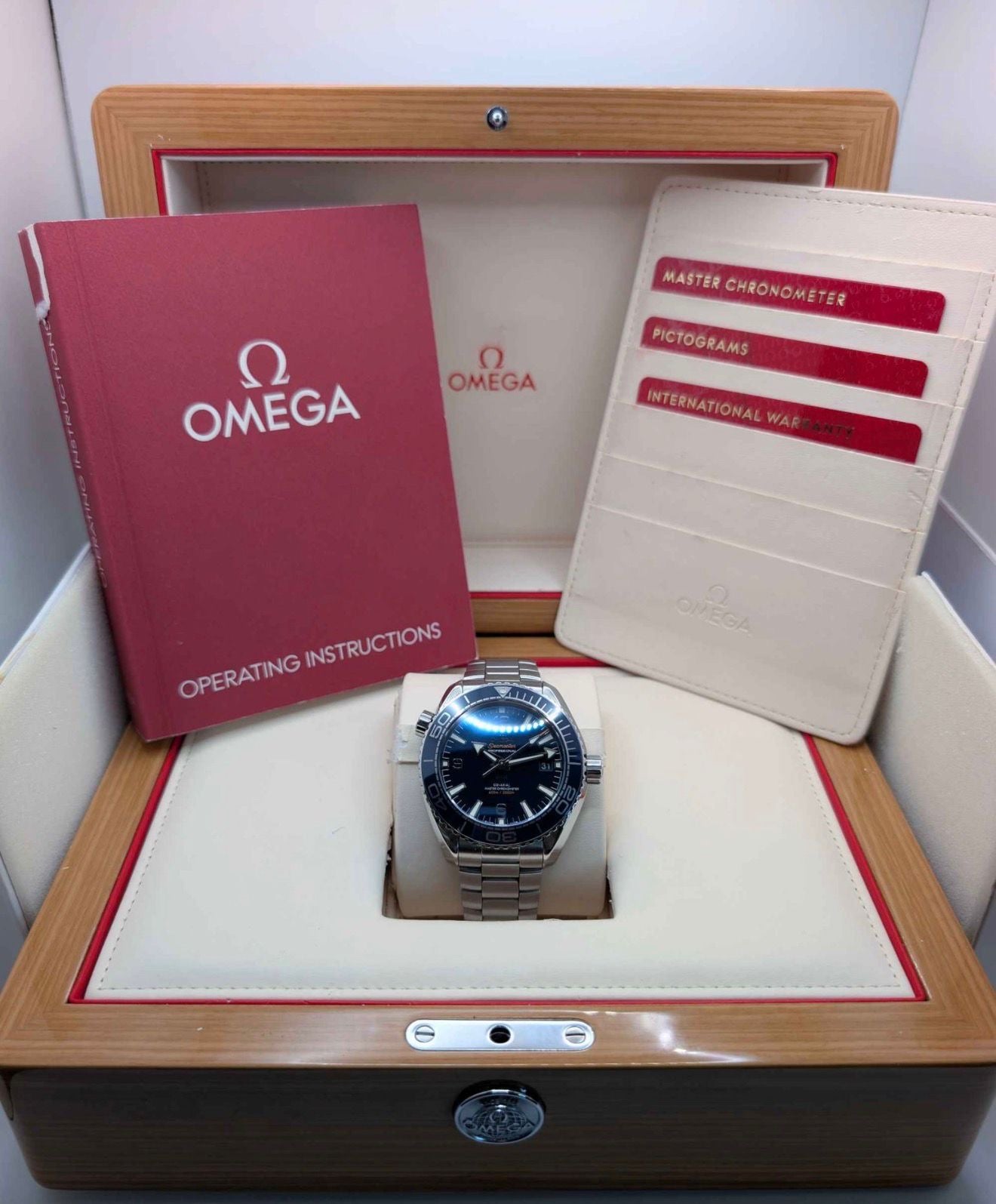 Omega Seamaster Planet Ocean – Blue Dial (Steel Bracelet)