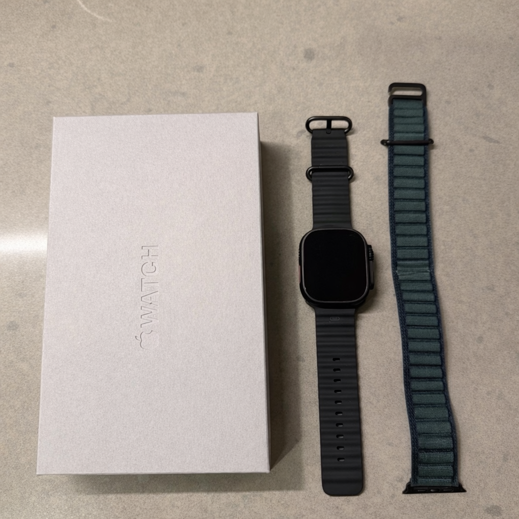 Apple Watch Ultra – Titanium Case (With Extra Band)