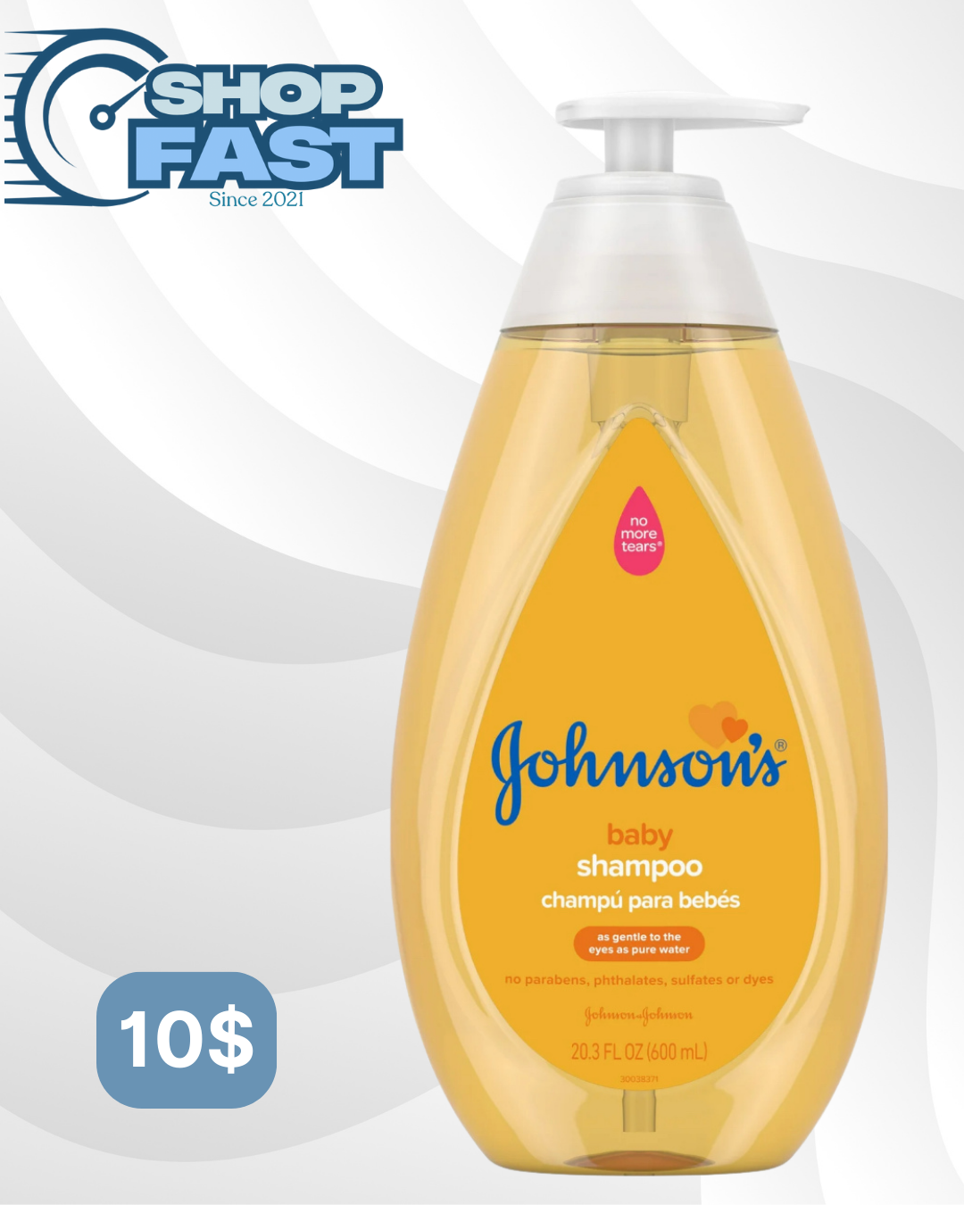 Shampoo Baby Johnsons 600 ml