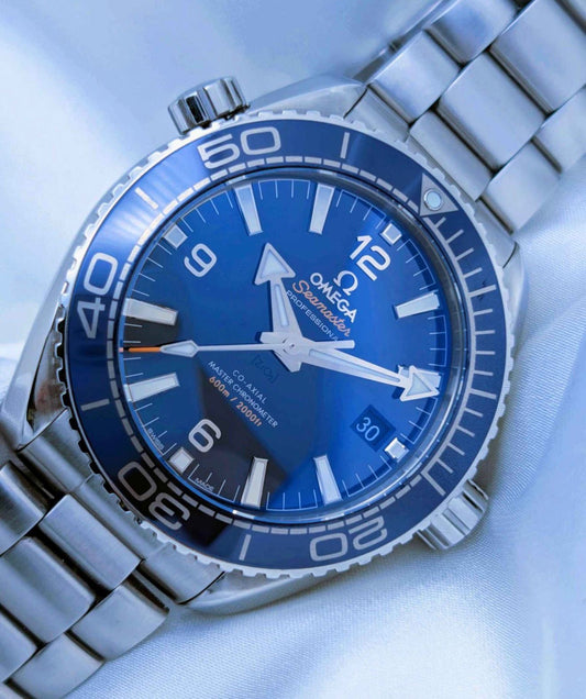 Omega Seamaster Planet Ocean – Blue Dial (Steel Bracelet)