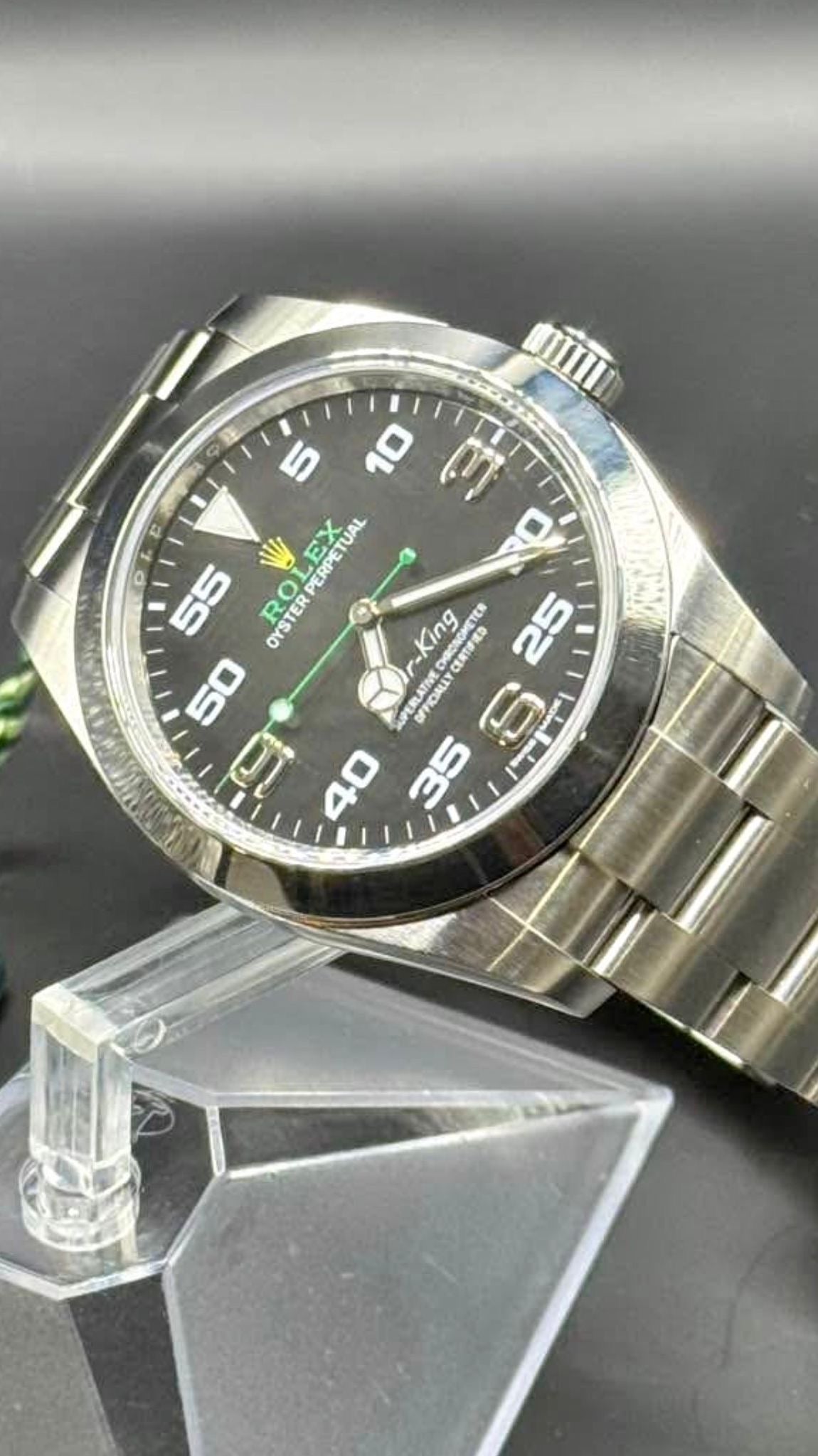 Rolex Air‑King – Stainless Steel (Full Set)