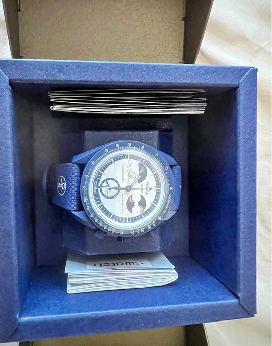 Omega x Swatch MoonSwatch Snoopy – Blue Case & Strap