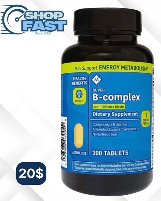 Super complejo B Members Mark 300 tabletas