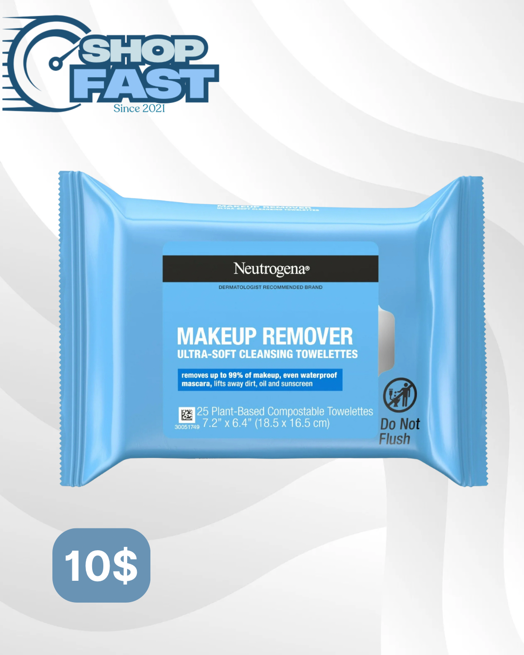 Toallas removedoras de maquillajes Neutrogena