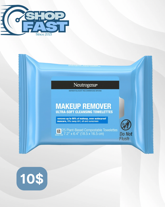 Toallas removedoras de maquillajes Neutrogena