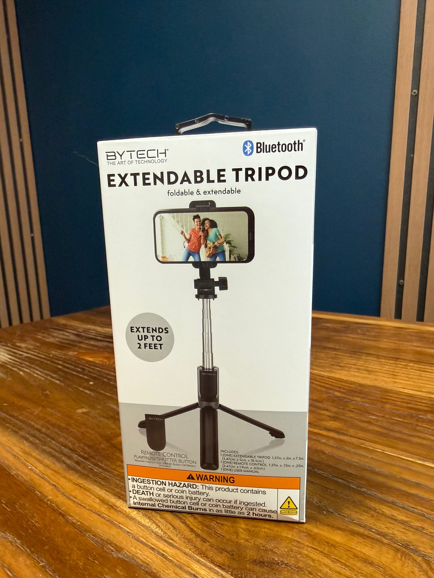 Extendable Tripod – Bluetooth Foldable Selfie Stand