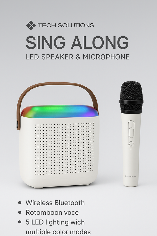 Sing Along – LED Speaker & Microphone Set