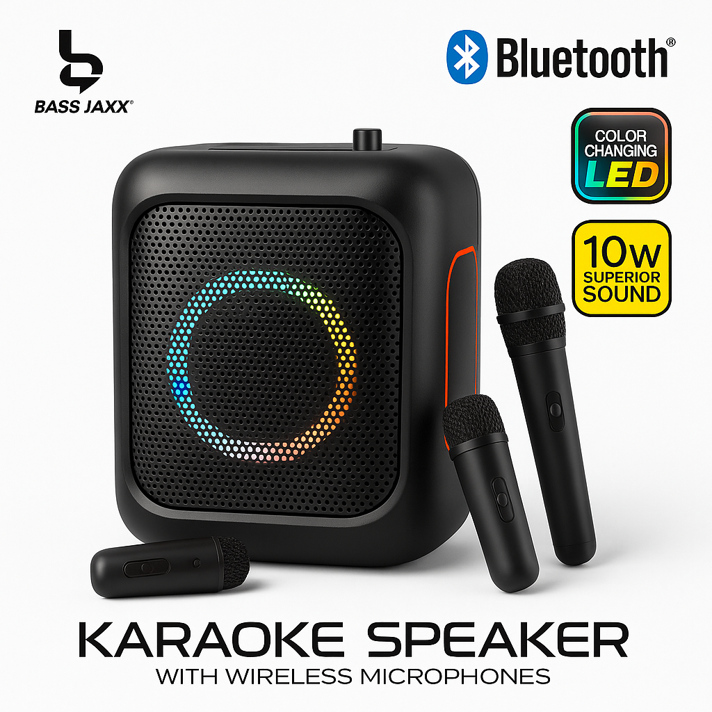 🔊 Karaoke Speaker – Wireless Microphone Party System