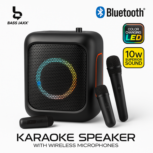 🔊 Karaoke Speaker – Wireless Microphone Party System