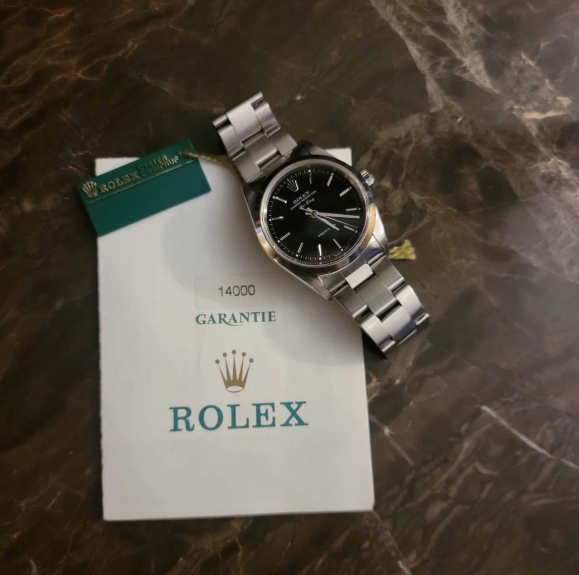 Rolex Oyster Perpetual Air-King – Black Dial (Vintage Style)
