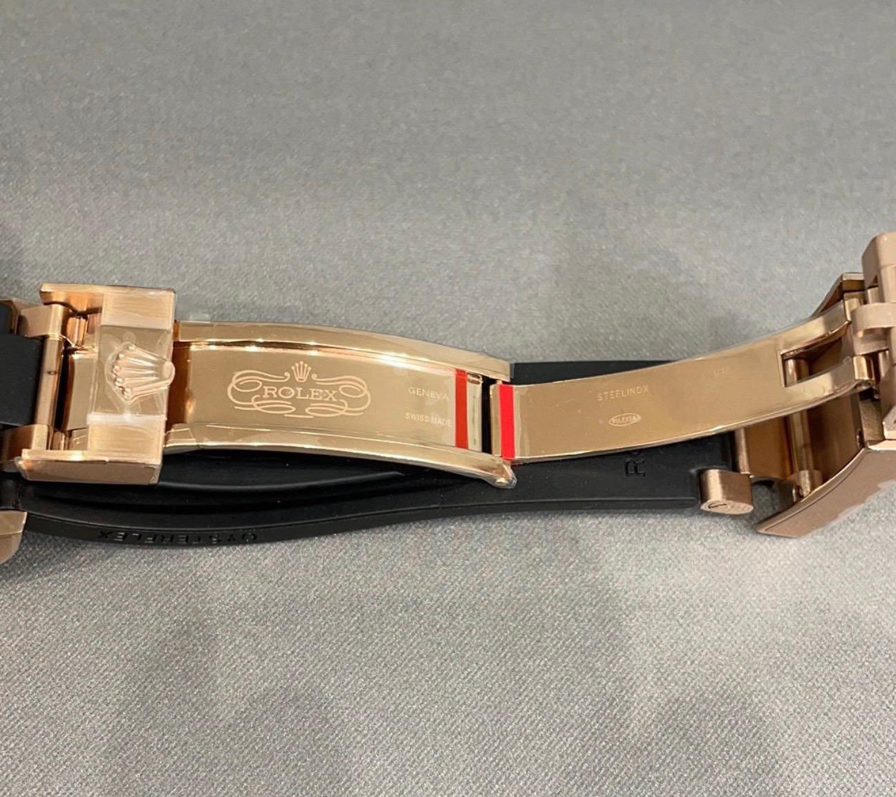 Rolex Daytona Everose Gold – Oysterflex (Diamond Dial) 4131